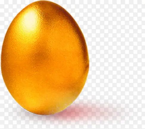 手绘金色纹理金蛋