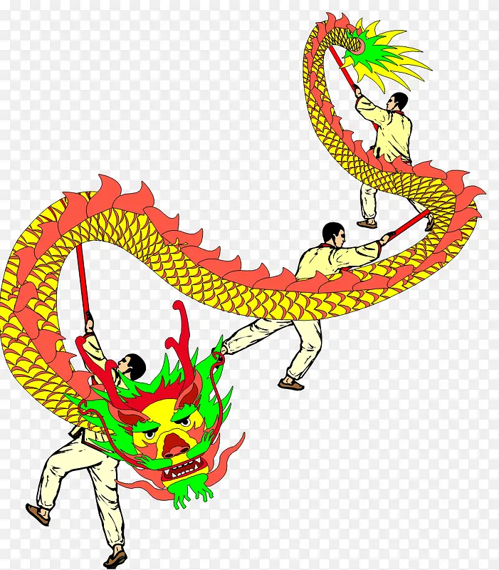 舞龙PNG图片素材下载_图片编号qzkmvzzr-免抠素材网