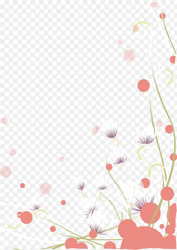 韩式背景装饰花纹素材