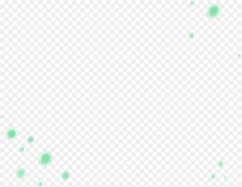 绿色圆点斑点漂浮