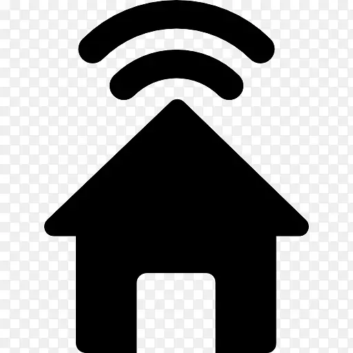 房子与WiFi 图标
