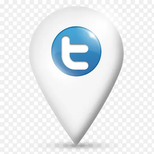 地图销Icons Twitter套餐