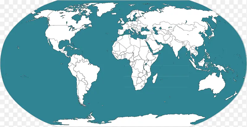 矢量世界地图插图