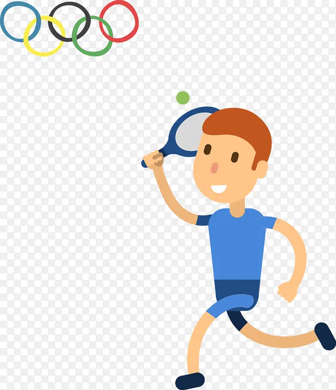 2016里约奥运会矢量运动员
