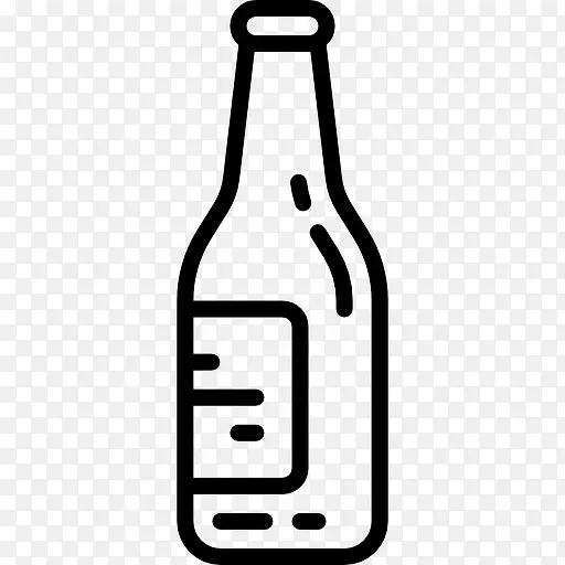 瓶啤酒图标