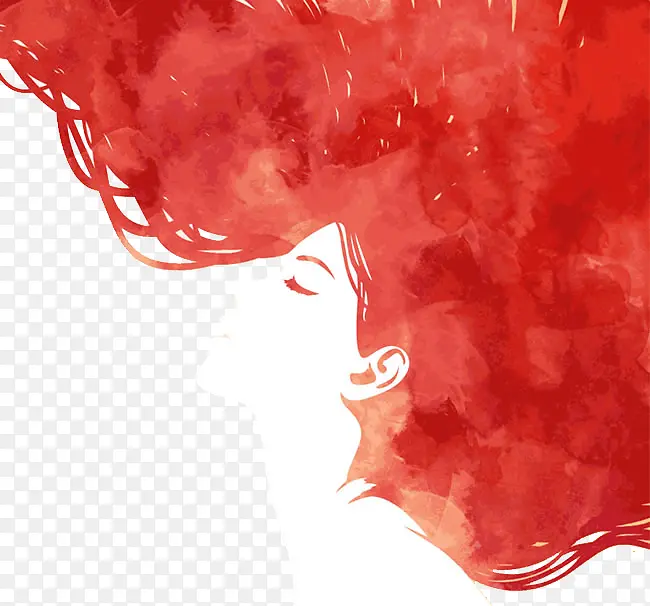 红头发的女人