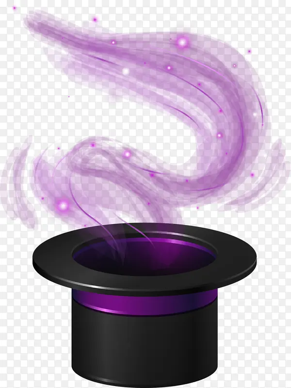 紫色魔法帽