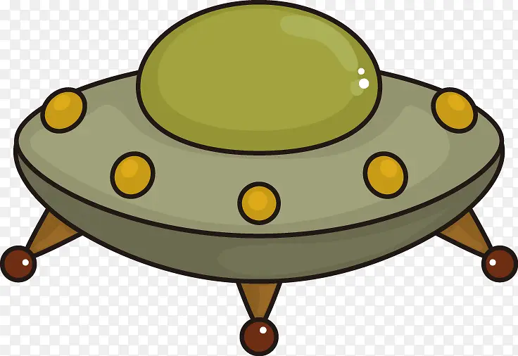 卡通飞碟UFO