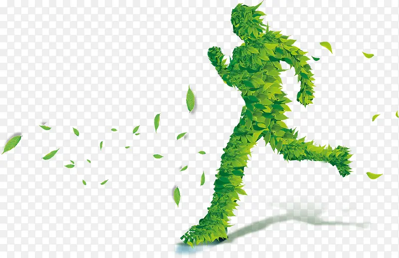 绿叶奔跑人物个性