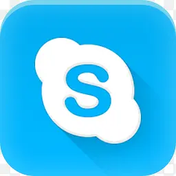 skype颜色社会图标