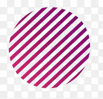 圆形紫色条纹