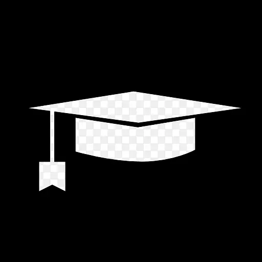 毕业帽在广场图标