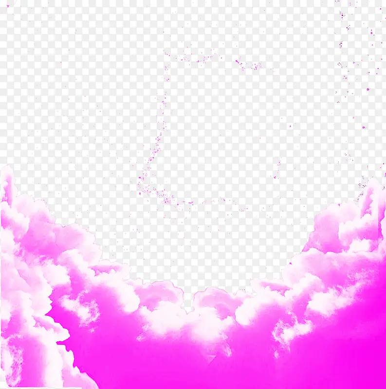 粉色艺术云朵背景