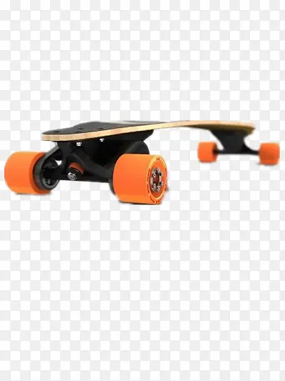 橘色滑板