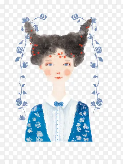 唯美插画