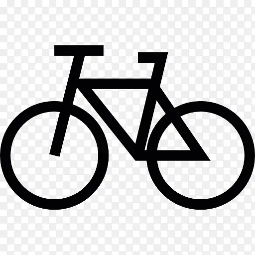 自行车的象征图标