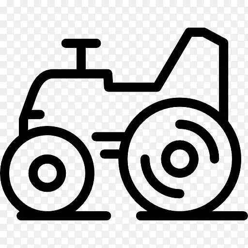 农用拖拉机图标