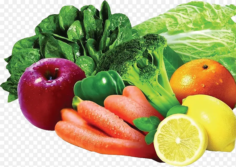 夏日海报水果蔬菜