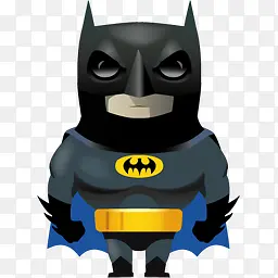 蝙蝠侠黑超级英雄图标