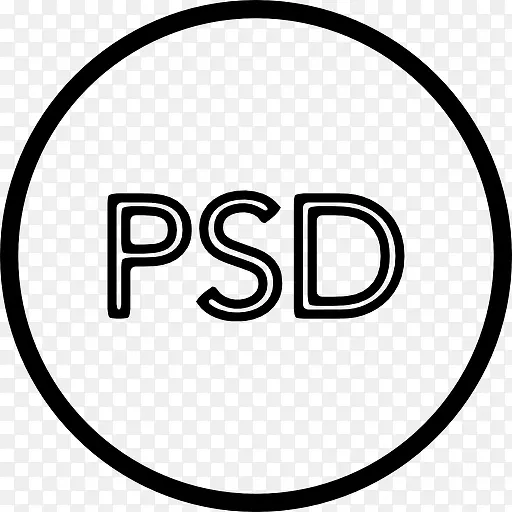 PSD在圆轮廓图标