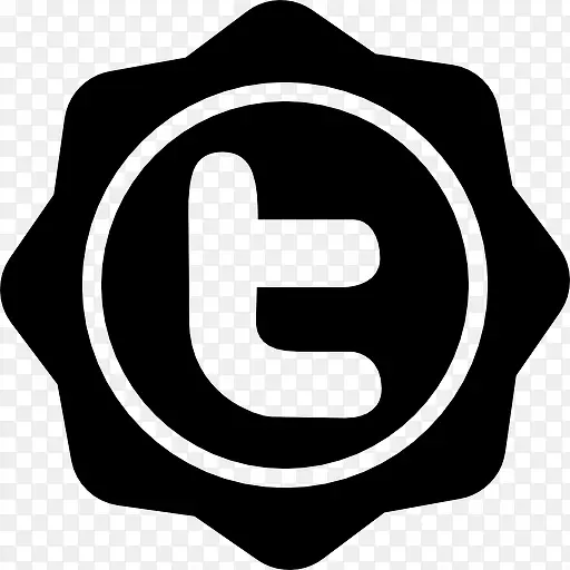推特社会徽章图标
