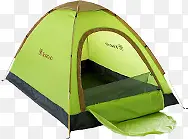 绿色户外装备帐篷