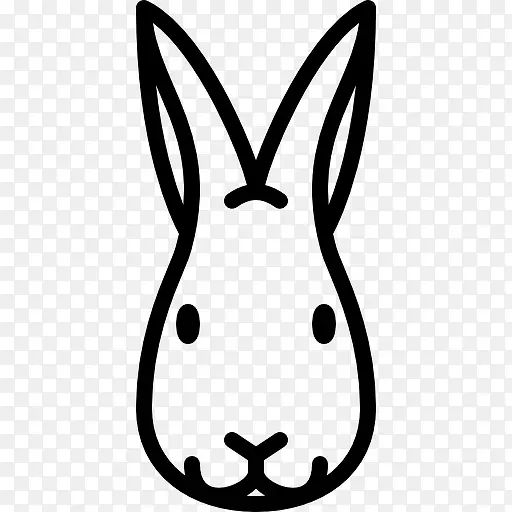 兔子头图标