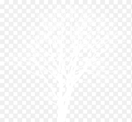 白色朦胧创意树木