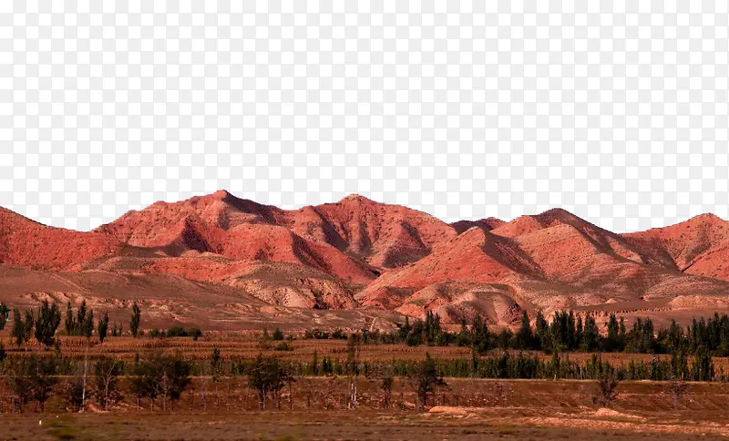 宁夏固原高山地貌风景