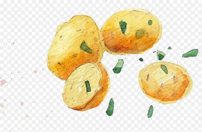 手绘土豆