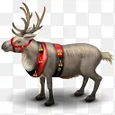 圣诞节麋鹿装饰图片