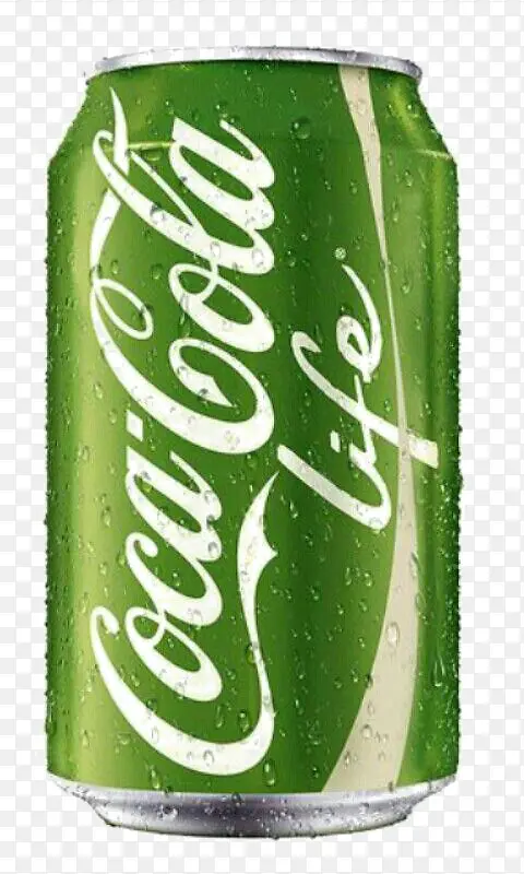 绿色可乐瓶