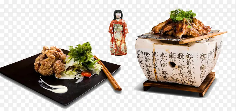 两道日式料理