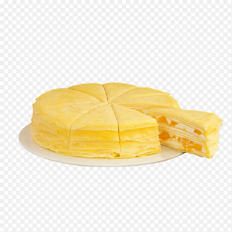 芒果千层蛋糕设计