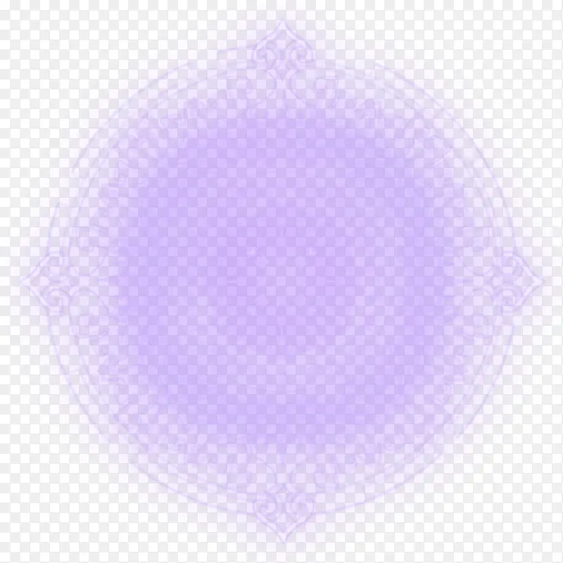 手绘紫色神秘图标