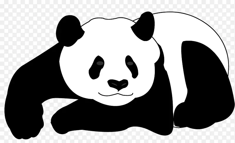 熊猫矢量图