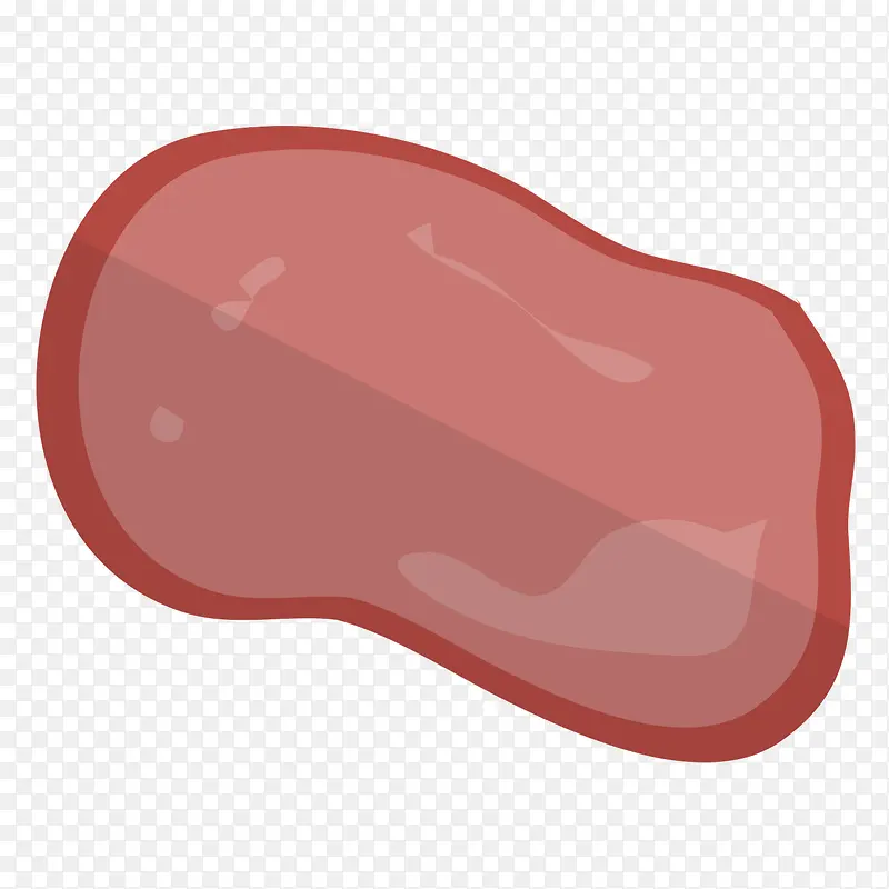 灰色培根肉