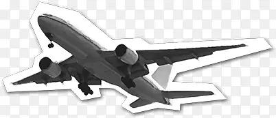 飞机主题旅游海报设计