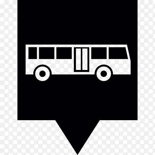 巴士站位置图标