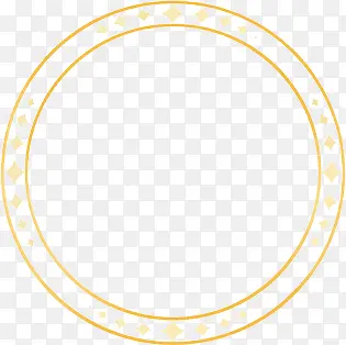 白色底纹橙色圆环