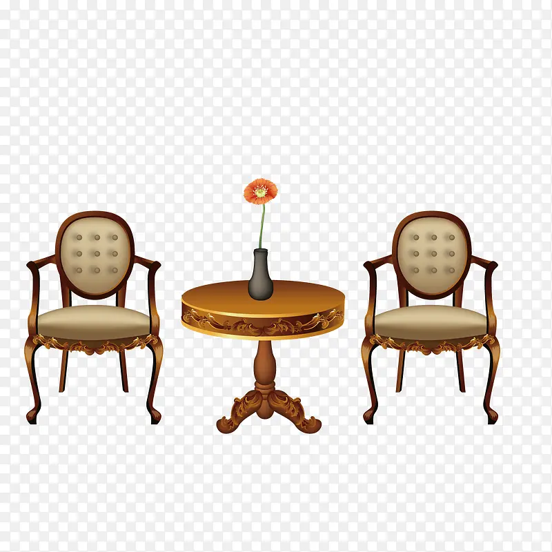 欧式桌椅