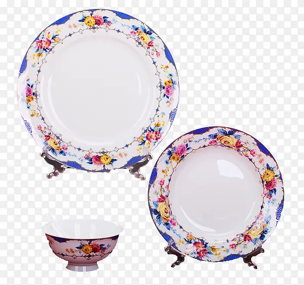 瓷盘和瓷碗