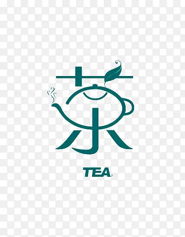 茶艺术字变形字