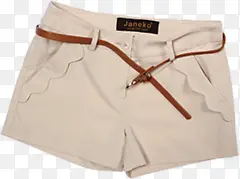 夏季短裤白色促销