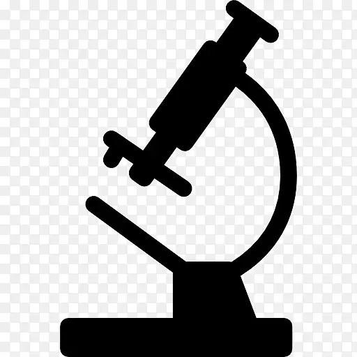 科学的显微镜图标