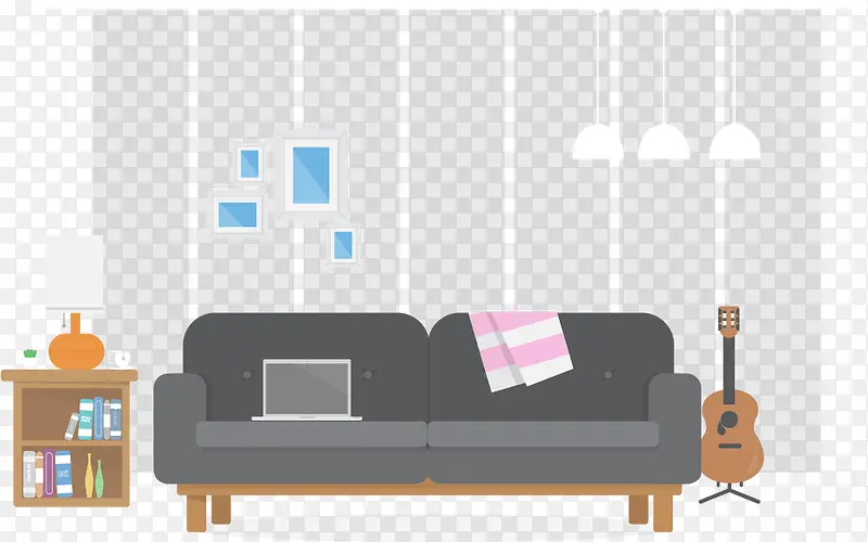 矢量客厅PNG图片素材下载_图片编号yanwaxkj-免抠素材网