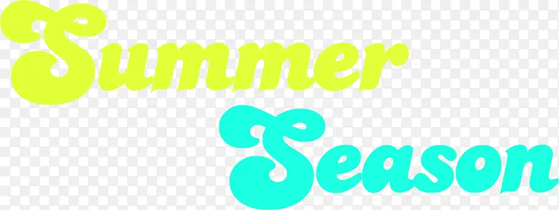 summer season字体设计