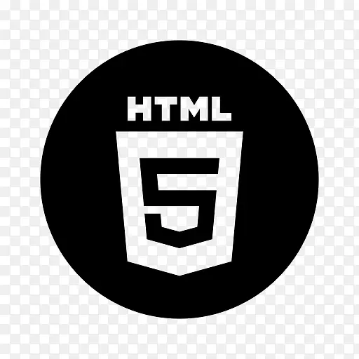 圈HTML5标志glypho社会等标识