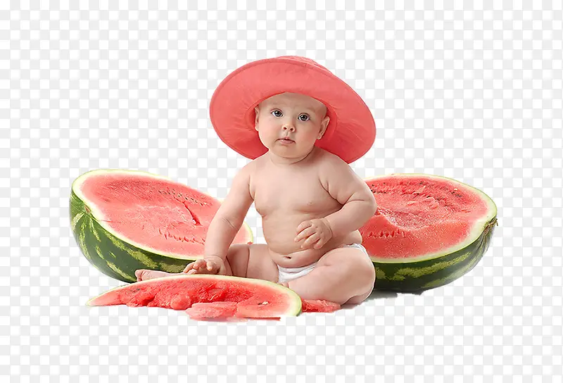小孩BABY水果西瓜