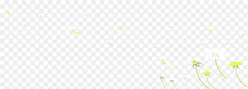 手绘清新小花装饰
